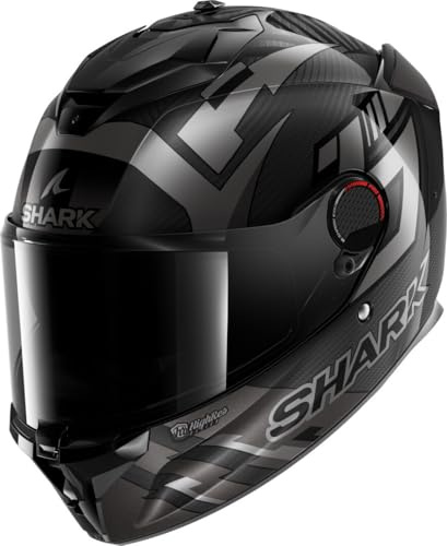 SHARK, Integraler Motorradhelm SPARTAN GT PRO CARBON ZARCO TRACK RACER Carbon Anthracite Chrome DAU, M