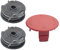2 Bobines de fil und 1 Couvercle de bobine Compatible avec Bosch ART 24 27 30 ART 30-36 li Débroussailleuse, F016800351 Bobine de Rechange
