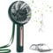 Ventiladores de Mano, Ventilador Portátil Personal Recargable USB con 4 Velocidades y Ángulo Ajustables, Pequeño Ventilador Bolsillo para al Hogar, Oficina, Viajes, Picnic