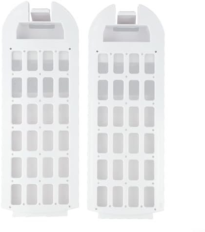 Laundry Efficiency Lot de 2 filtres anti-peluches conçus pour les modèles de lave-linge Haier (HWT10MW1/HWT10MW2)