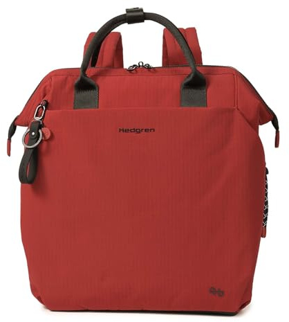 Hedgren Rucksack Laptoprucksack mit Laptopfach Orizuru Backpack 15 Dahlia Red dunkelrot