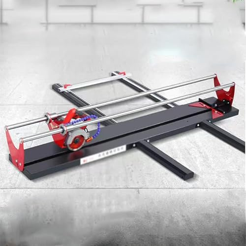 Electric Tile & Floor Cutter - 220V Fully Automatic, Water-Cooled, 45° Bevel, Grooving & Straight Cutting for Construction & Renovation Projects