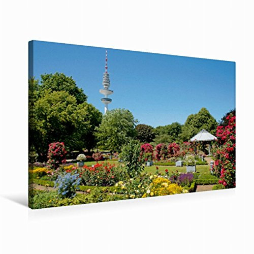 Premium Textil-Leinwand 75 x 50 cm Quer-Format Planten un Blomen, Hamburg | Wandbild, HD-Bild auf Keilrahmen, Fertigbild auf hochwertigem Vlies, Leinwanddruck von Siegfried Kuttig