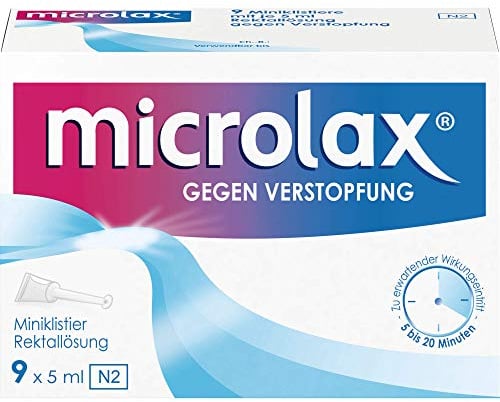 MICROLAX Rektallösung Klistiere 9X5 ml