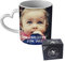My Custom Style Tazza in ceramica da 325ml, personalizzata, con manico a cuore.