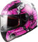 LS2, Integraler Motorradhelm Rapid Poppies Pink, M