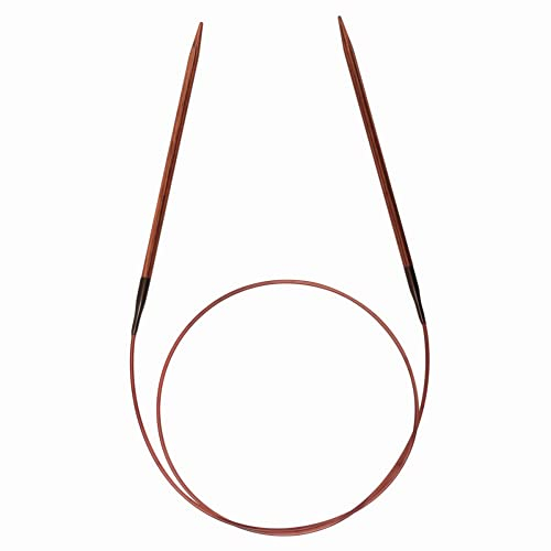 KnitPro K31105 Rundstricknadel, Wood, Braun, 100cm x 3mm