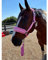 Equipride Halfter mit Pferdemotiv, Nylon, gefüttert, mit passendem Leinenseil, Pink (Cob)