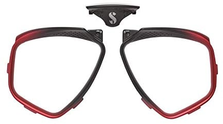 Scubapro Farbkit Für Zoom Evo Maske - Rot/Schwarz