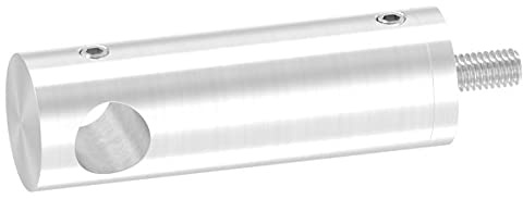 Querstabhalter | Lang | mit Bohrung 12,2 mm | für Anschluss Flach