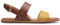 Clarks Femme Karsea Strap Sandales, Tan Combi, 41 EU