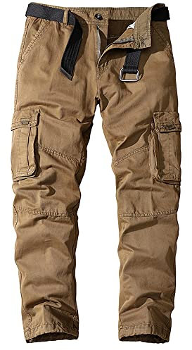 Digralne Pantalon Cargo Pantalon Tactique Homme Pantalon Treillis Militaire Outdoor Coton Pantalon Homme Randonnée Chasse