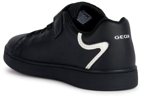 Geox Herren J ECLYPER Boy A Sneaker, Black, 37 EU
