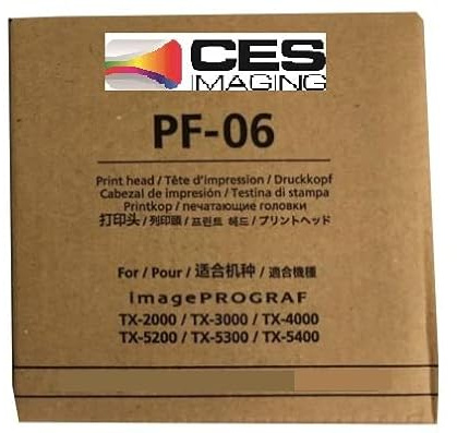 Canon PF-06 Printhead for use in imagePROGRAF TA-20, TA-30, TM-200, TM-300, TX-3000, TX-4000