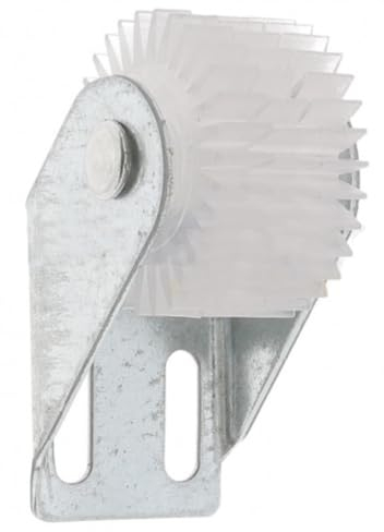cyclingcolors Guida grembiule per tapparella in acciaio con ruota in PVC avvitabile spessore 35mm interasse 15mm Tenda Avvolgibile Finestra Svolgitore Cassone Carpenteria