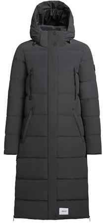 khujo Dani2 Frauen Wintermantel schwarz Streetwear