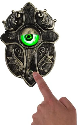 Out of the blue Grusel Auge Türklingel - Halloween Klingel mit Licht und Sound