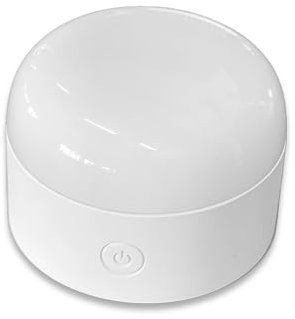 Lumisky Mini Lys LED-Lampe, wiederaufladbar, 300 Lumen, Weiß und mehrfarbig, mit Fernbedienung, Höhe 5,5 cm