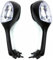 HTGMTGPACC Motorrad Seitenspiegel Für S&uzuki Für GSXR 600 750 1000 Mit Blinker Licht K6 K7 K8 Spiegel Motorrad Rearview Außenspiegel Motorrad(3)
