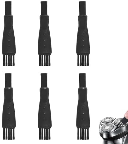 6 PCS Shaver Brush, Shaver Cleaning Brush, Mens Electric Shaver Cleaning Brush, for Removing Beard Debris, Dust, Hair