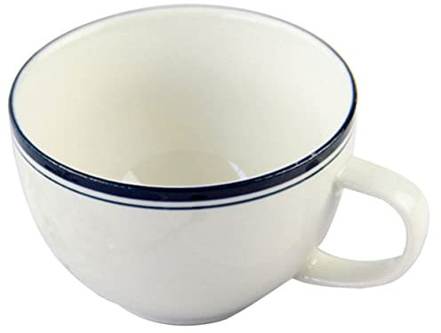 DINHEAROM Tasse à Café Céramique Tasse à Thé Pour Bureau Pour Maison Récipient à Eau Avec Anse Bords Lisses Pour Usage Quotidien