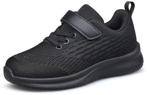 Kids Trainers Boys Girls School Shoes Breathable Child Sneaker Lightweight Running Trainers for Toddler to Big Kid