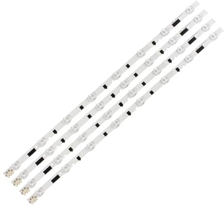 HCGX LED Backlight Strips for 28-inch TV, 4-Piece Kit Replacement for UE28F4000 HG28EB670 D2GE-280SC0-R3 Repair Parts(4 pcs For 1 TV)
