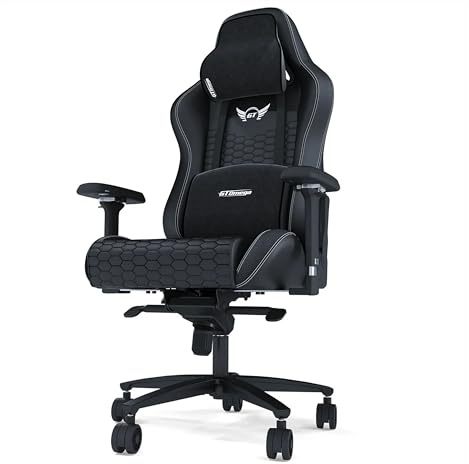 GT OMEGA PRO Series Gen 2 XL - Black, Up to 180° Recline, 360° Rotation