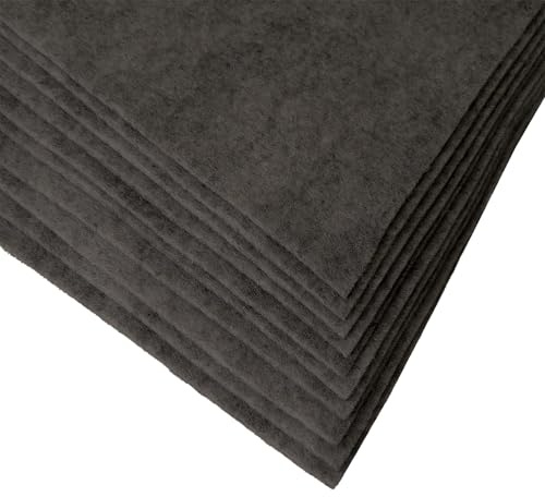 maDDma Bastelfilz Bögen 10er-Pack Flex Filz DIN A4, Stärke 1,5-2mm, Filzplatte, 50 Farben