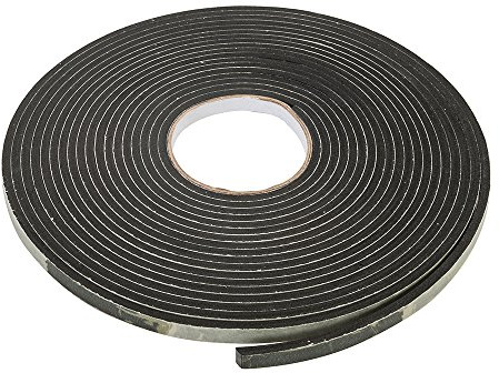 Fixman 294315 Self-Adhesive EVA Foam Gap Seal 3 - 8 mm / 10.5m Black