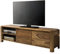 FineBuy Lowboard Massivholz Kommode 140 cm TV-Board Ablage-Fächer Landhaus-Stil Unterschrank 40 cm TV-Möbel