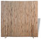 Festnight Raumteiler Zaunfeld Paravent aus Bambus 180 x 170 cm Raumtrenner als Dekoration