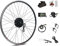SEASON 26'' E-Bike Umbausatz 36V 350W Brushless Getriebe Hinterrad Nabenmotor, passend für Kassette 8/9/10 Gang, mit LCD Anzeige
