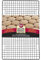 Wilton 03-3136 Estante de refrigeración, Receta Derecha, Antiadherente, 40,6 cm x 25,4 cm, Acero, Negro
