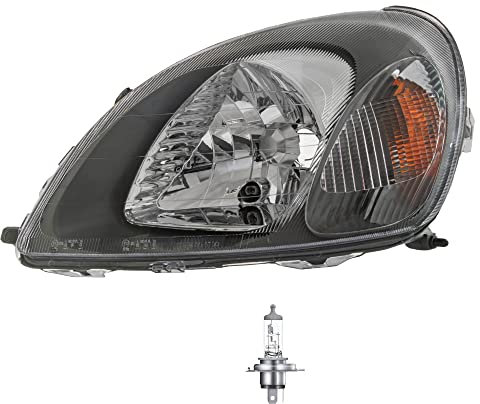 Scheinwerfer links H4 für Yaris SCP1_ NLP1_ NCP1_P1_ inkl. Osram Lampen mit Stellmotor LWR