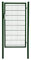 Gartentür Grün Anthrazit Gartentor Zauntür Metall Hoftür Gartenpforte Gartenzaun, Farbe:Grün, Höhe:1 x 1.8 m