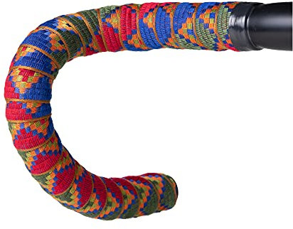 btp Gewebtes Fahrrad-Lenkerband mit Dschungel-Winter-Design mit trendigen Farben und Muster-Designs Überlegene geschmeidige Haptik Spezielle Edition mit Silikon-Punkten für mehr Griffigkeit