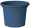 Euro3plast Geo Blumentopf 20 cm rund in Petrol Blau 1974.T4