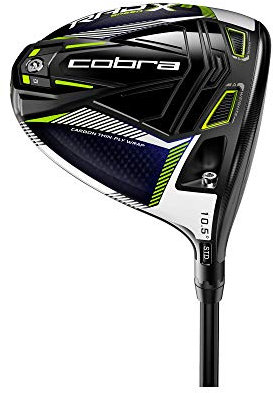 COBRA King RADSPEED XB Driver, Hombres, Negro/Amarillo, Regular