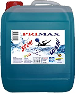 Primax Flüssigwaschmittel Universal Gel - 10 Liter Spar-Packung Familienpackung, extra stark für weisse und schnelle WäschenSportWash