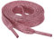 Allegra K Lacets de chaussures plats scintillants métalliques scintillants à paillettes, rose, 160cm/62.99