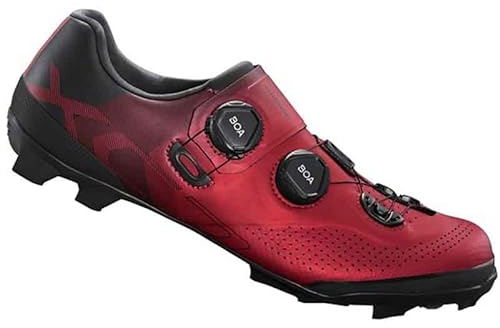 Shimano Unisex Zapatillas SH-XC702 Cycling Shoe, Rot, 44 EU
