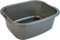 oceanevo® 11 Litres Rectangular Washing Up Bowl Grey Basin Mixing Sink Tidy Organizer Large Plastic Kitchen Portable Dish Washtub (Grey)