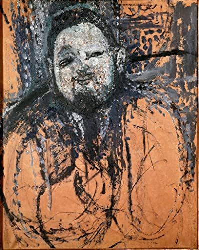 Leinwand Wandbild Kunstdruck Leinwand Malerei Poster Berühmt Porträt des mexikanischen Malers Diego Rivera Gemälde von Amedeo Modigliani für Flurdekoration 60x90cm