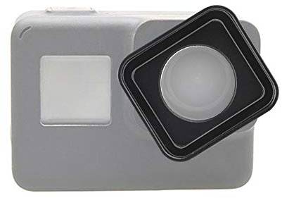 Lente Protettiva per 7, Copriobiettivo di Ricambio per Obiettivo, Sostituzione Dell'obiettivo Protettivo per 5 6 7 Accessori Filtro UV per Fotocamera Nera