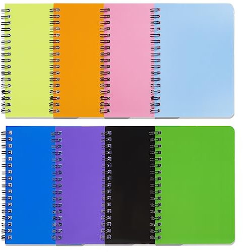 YiHenTiezz Spiral Notebook 4Pack Pocket Notebook 4.2x 6.1 Pocket Notepad Small Notebook (8Pack Spiral Notebook)