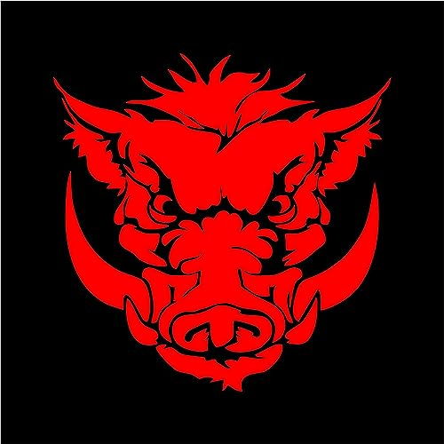 myrockshirt Wildsau Kopf Wildschwein Aufkleber Autoaufkleber Sticker Wandtattoo Profi Qualität