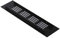 Rejilla de ventilación rectangular, paquete de 2 rejillas de ventilación de 150 mm x 50 mm, cubierta de ventilación de cocina de aleación de aluminio, cubierta de ventilación de pared, rejilla de