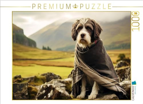 Puzzle · EIN Motiv aus dem Kalender Wahre Kerle | Auf der Suche nach dem Steinkreis · 1000 Teile · Lege-Größe 64 × 48 cm · CALVENDO Puzzle