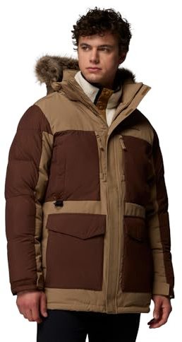Columbia Marquam Peak Fusion II Parka, Omni-Heat Infinity, Repelencia Omni-Shield, Aislamiento Reciclado, Resistente al Agua, Capucha Ajustable, Bolsillos Seguros con Cremalleras - Hombre